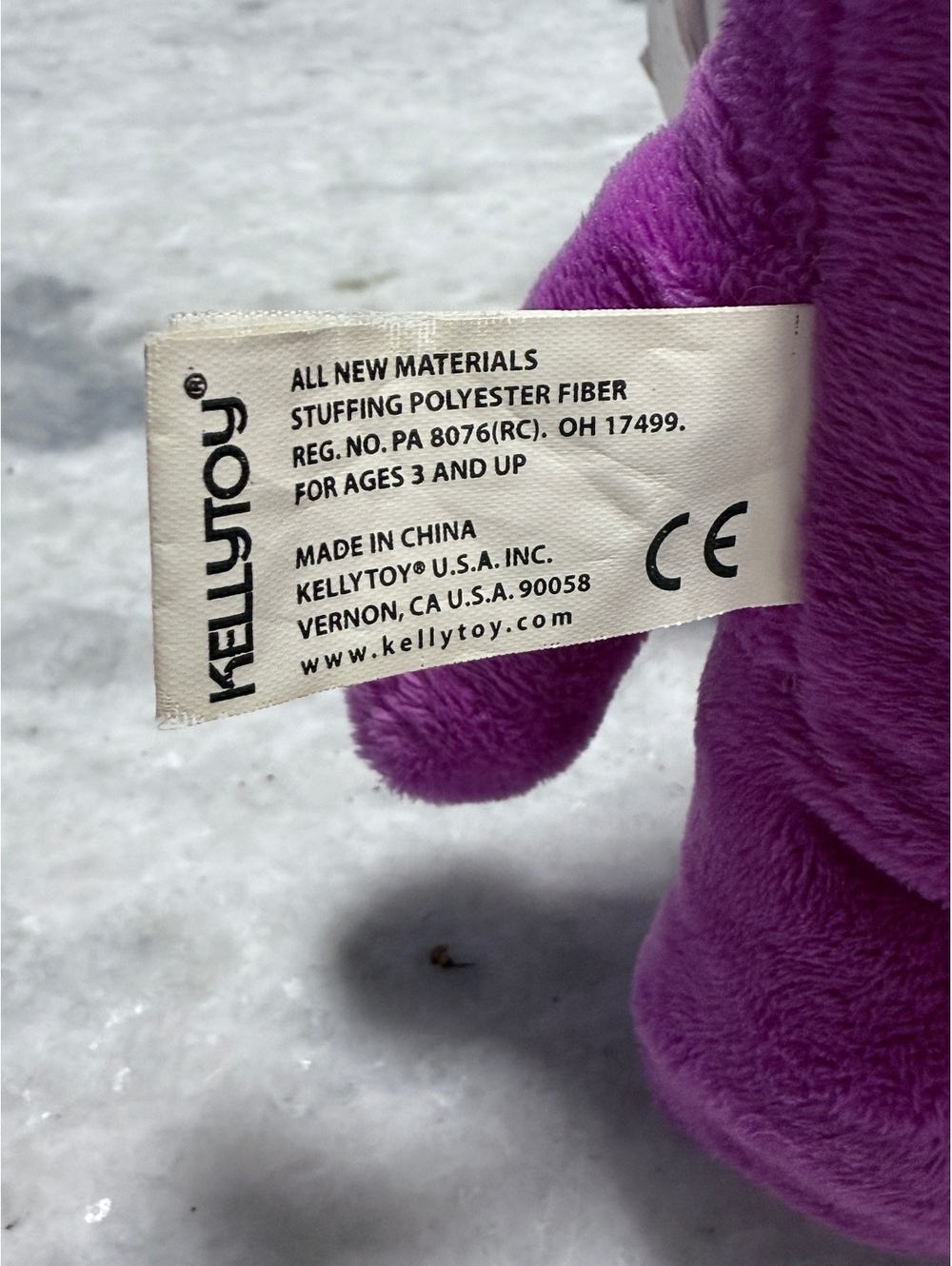 Domo Plush Purple Doll NHK-TYO 2013 - Picture 3 of 4